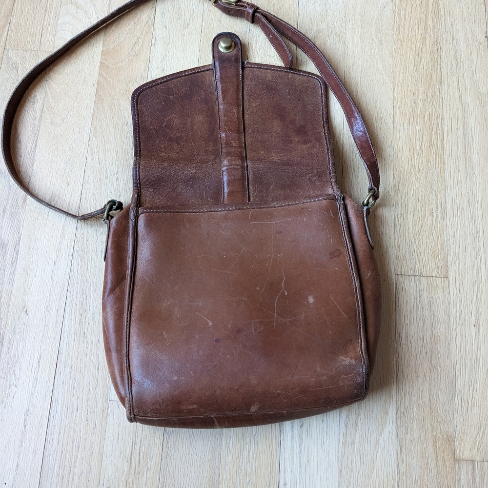 Vintage Coach Messenger Bag Crossbody Bag - Picture 6 of 8